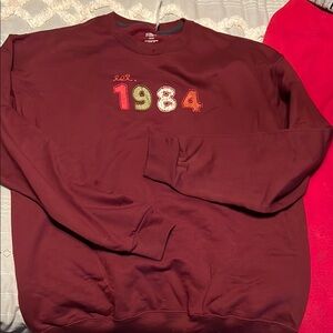 1984 Maroon Sweater